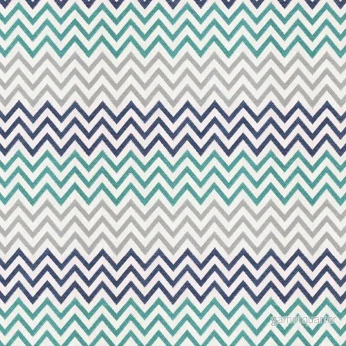 Turkos Zigzag 7cm