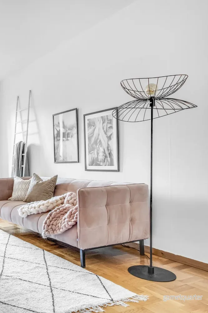 GOLVLAMPA RAY SVART - Bild 3