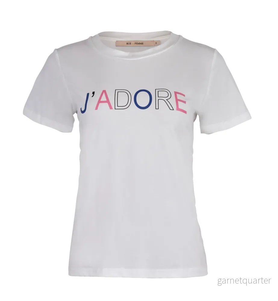 Rue De Femme J'adora Tee