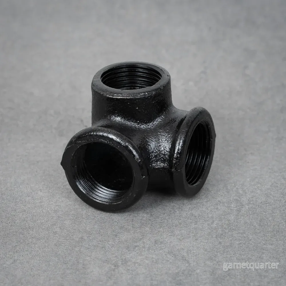 Tre-koppling – 26 mm – Svartlackerad Tre-koppling – 26 mm – Svartlackerad
