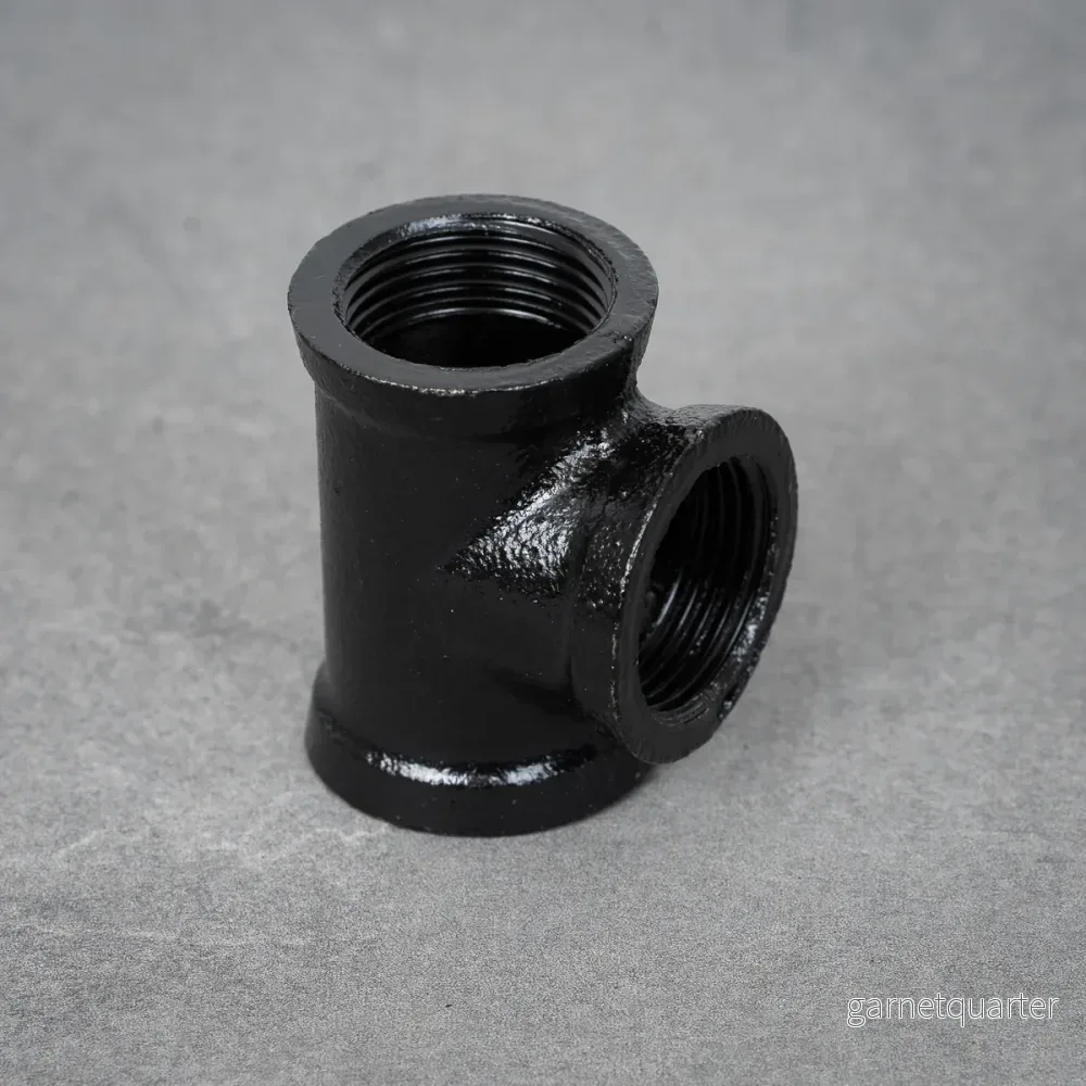 T-koppling - 26 mm - Svartlackerad - Bild 2