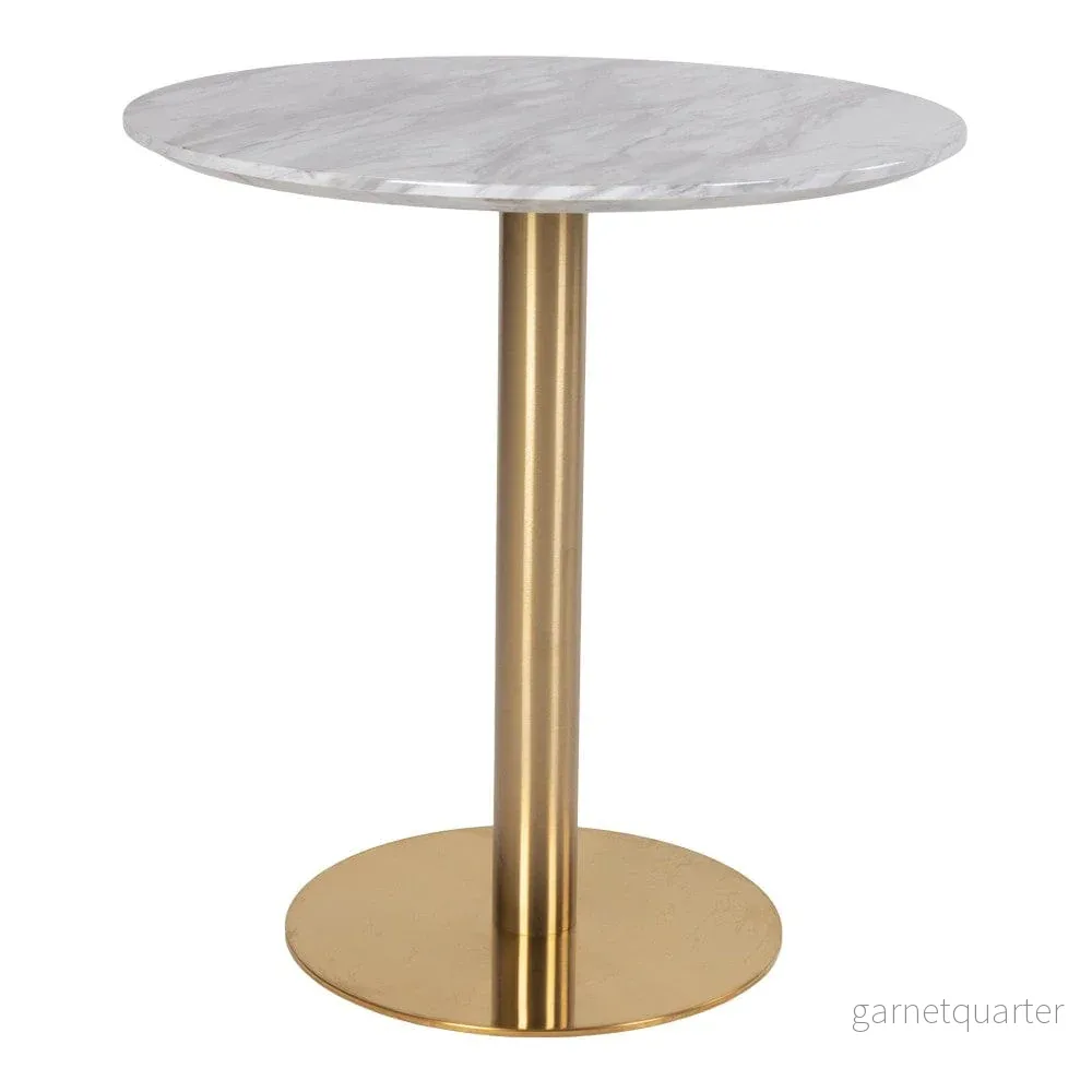 House Nordic Matbord Bolzano Mässing 70cm