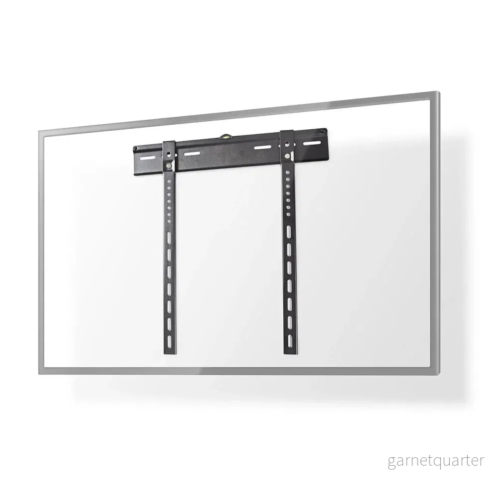 Wolff Mount fast TV-väggfäste | 39 – 55″ | Max. 55 kg | 9 mm väggavstånd |VESA 400×400