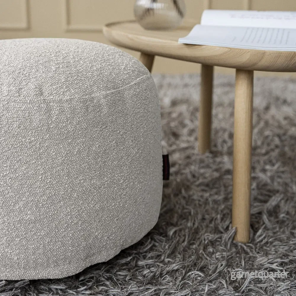 Sittpuff Fotpall Mini Madu White - Bild 3
