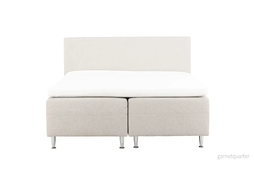 Mesa dubbelsäng 180x200, beige - Bild 3
