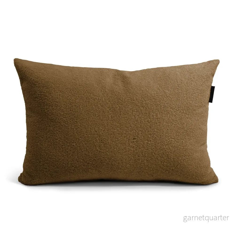 Kudde teddy 65×45 cm Camel