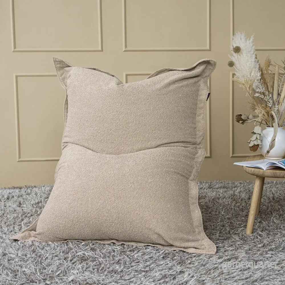 1Me Madu sittsäck barnrum OEKO-TEX® Cream