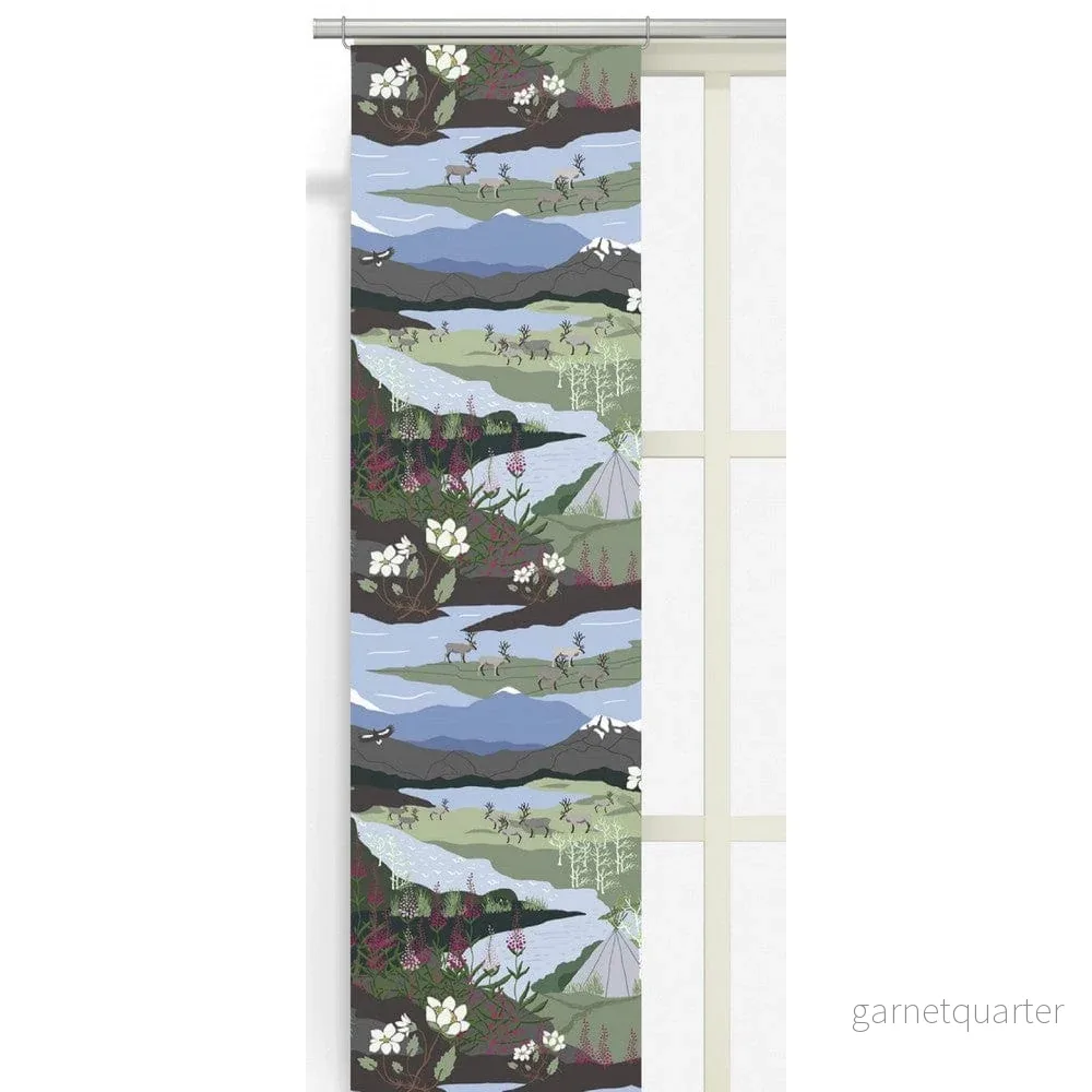 Arvidssons Textil Panelgardin Fjällvandring 2-pack - Bild 2