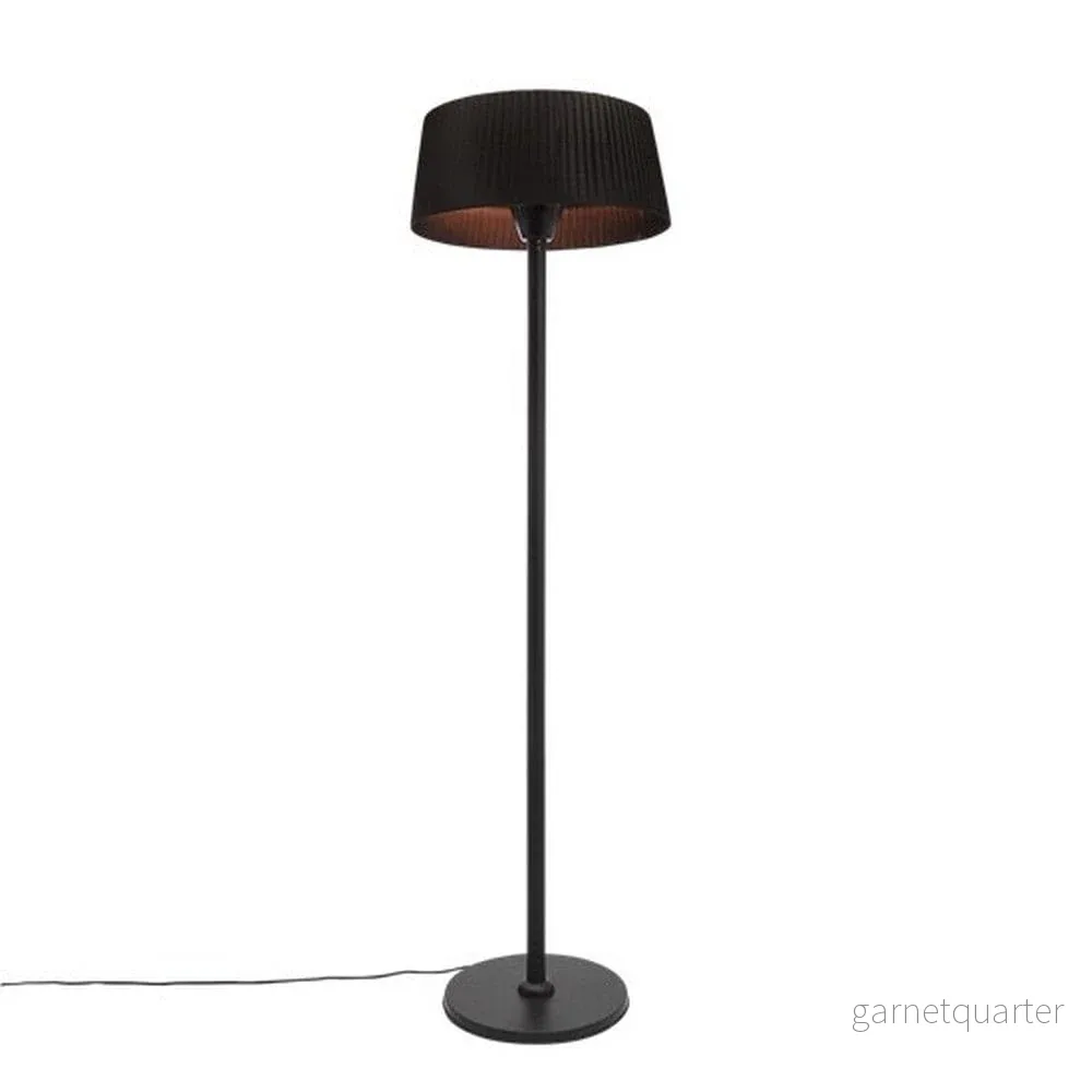 Hortus Golvstående Terrassvärmare 900-2100W Svart