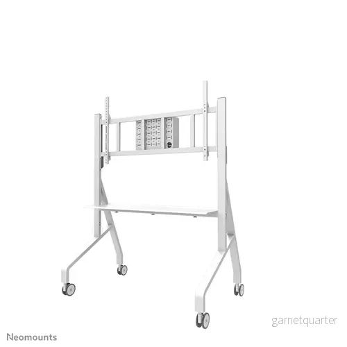 Mobilt golvstöd Neomounts FL50-575WH1 för 65-110" skärmar - Vit - Bild 2