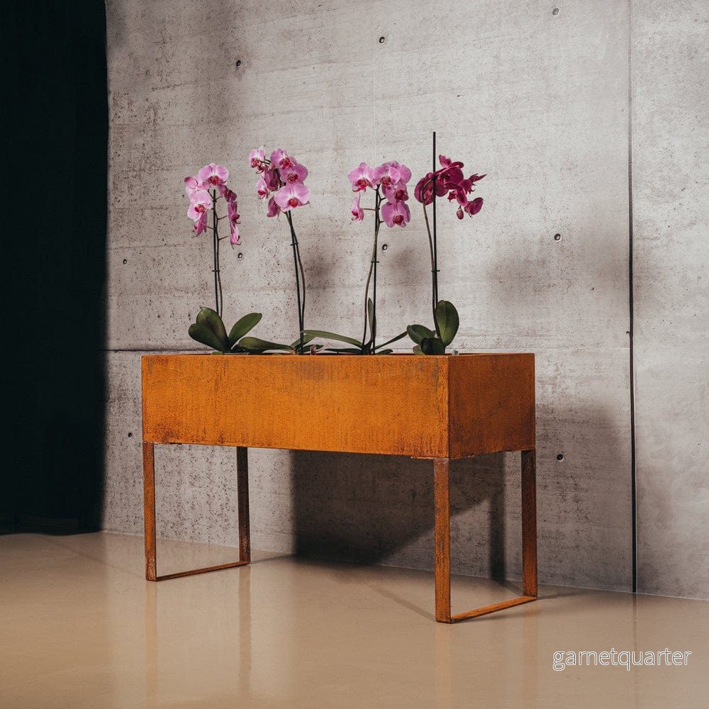 GrillSymbol Blomlåda Aura Smart Corten