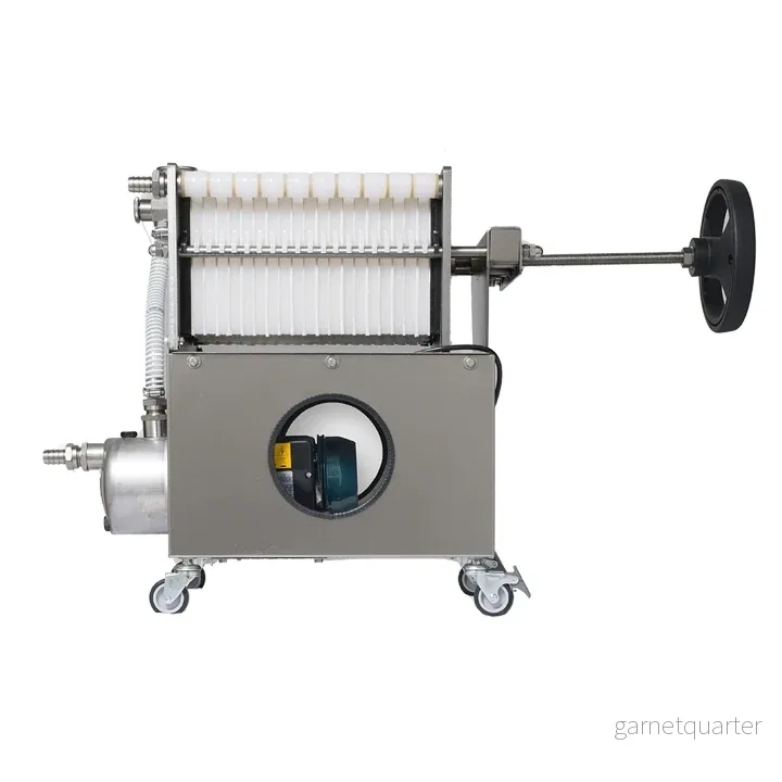 FCP20 Professionellt Plattfilter 20×20 med pump (för 20 filterplattor) – Grifo