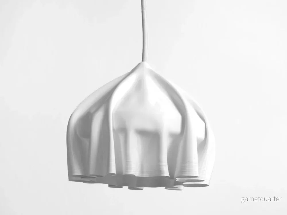 Tyg Taklampa – Hängande Tyg Taklampa – Hängande
