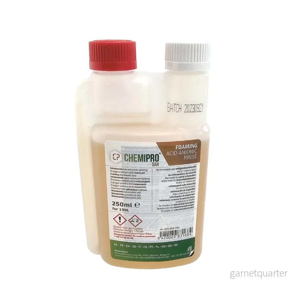 Chemipro San 250ml högskummande syrabaserat sköljmedel Chemipro San 250ml högskummande syrabaserat sköljmedel