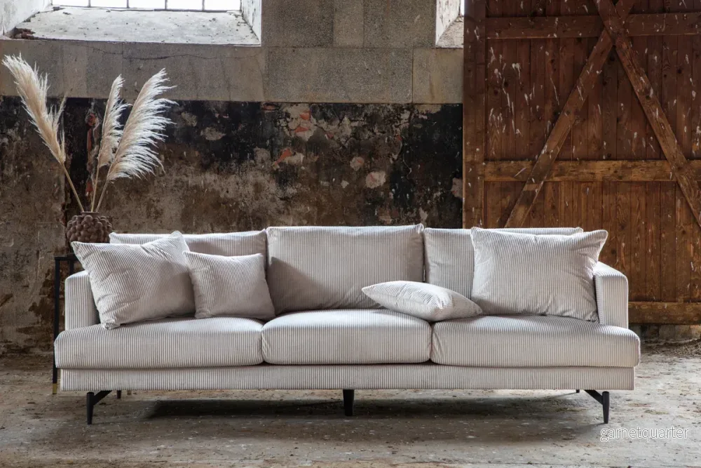 Sofia 3-sitssoffa, beige