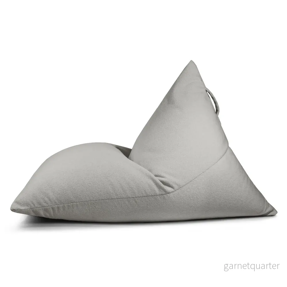 Sittsäck Razzmatazz Teddytyg White Grey Sittsäck Razzmatazz Teddytyg White Grey