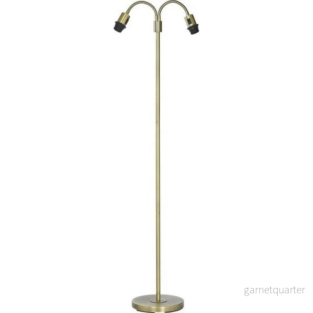 PR Home Golvlampa Amy Flex 2 Antikmässing PR Home Golvlampa Amy Flex 2 Antikmässing