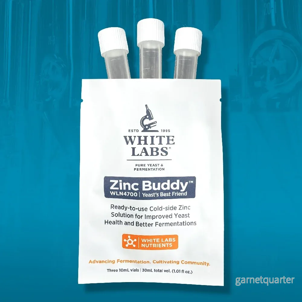 WLN4700 Zinc Buddy Jästnäring (3 x 10ml) – White Labs WLN4700 Zinc Buddy Jästnäring (3 x 10ml) – White Labs