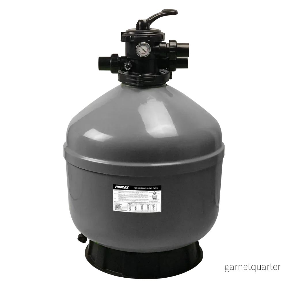 Sandfilter Poolex Rock Gelcoat – toppmonterad ventil Sandfilter Poolex Rock Gelcoat – toppmonterad ventil