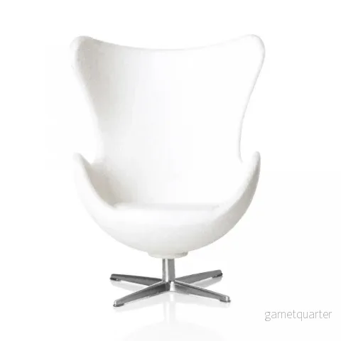 Minimii Arne Jacobsen Ägget Fåtölj Vit (KOPIA) Minimii Arne Jacobsen Ägget Fåtölj Vit (KOPIA)