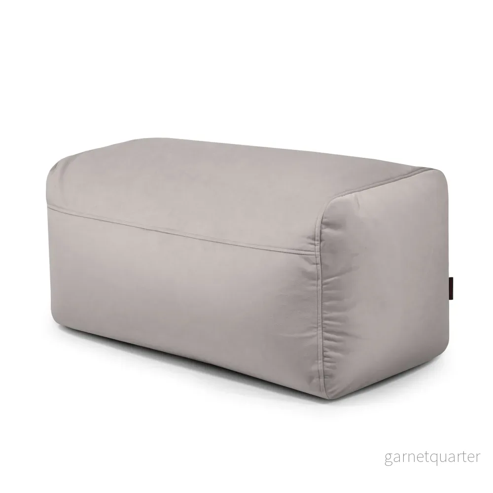 Sittpuff Plus 100 Barcelona White Grey