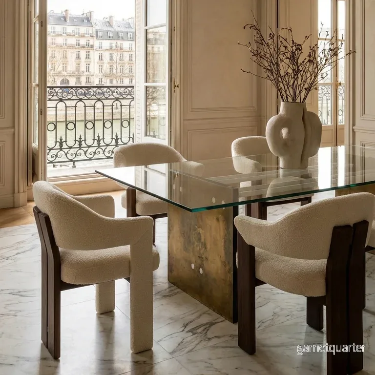 PS Bespoke Rectangular Glass Table in Brass - Bild 2