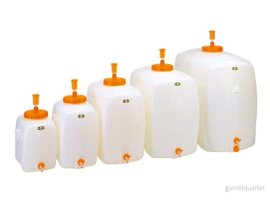 Speidel oval jäsningstank 60L med jäsrör och tappkran