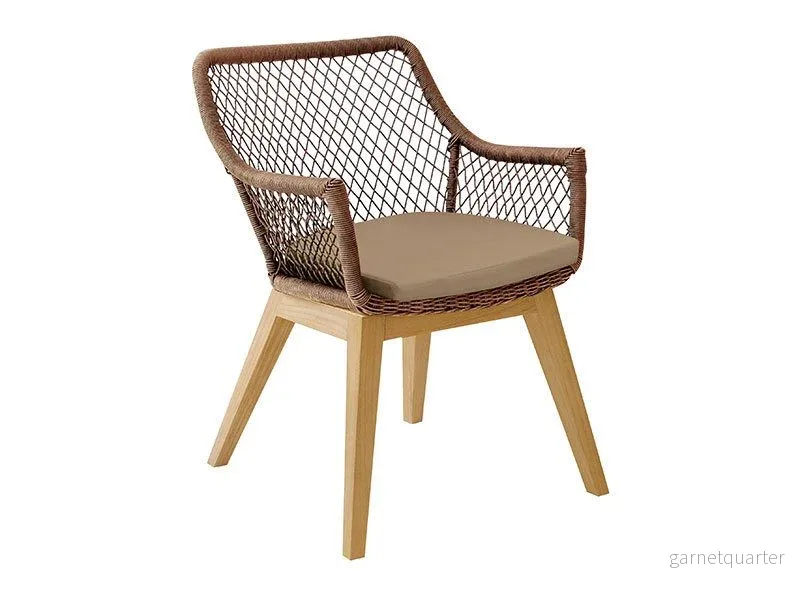Trädgårdsstol Mountfield Brun