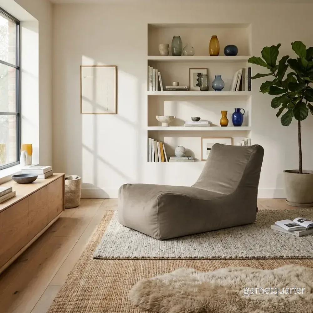 Sittsäck Lounge Barcelona Taupe