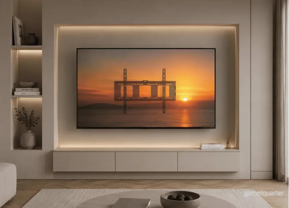 Wolff Mount låsbar väggfäste upp till 90 tum för QLED UHD och OLED | Universell | VESA 600×400 Wolff Mount låsbar väggfäste upp till 90 tum för QLED UHD och OLED | Universell | VESA 600×400