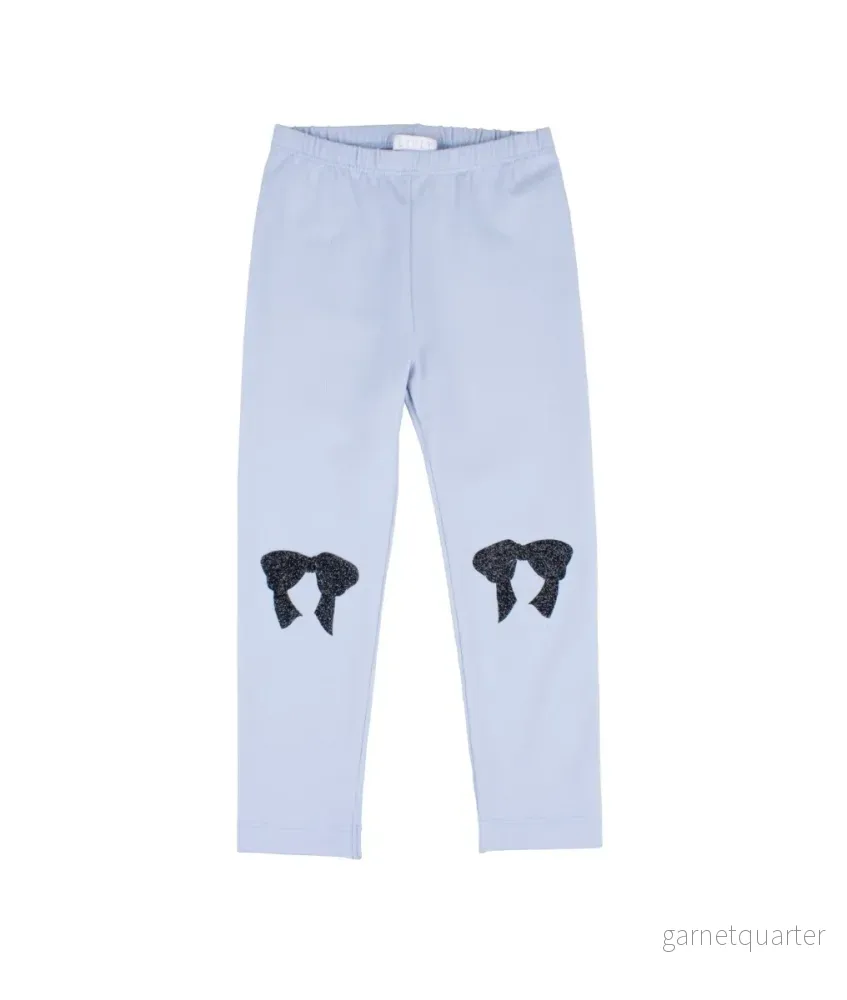Livly Leggings Baby Blue Bow