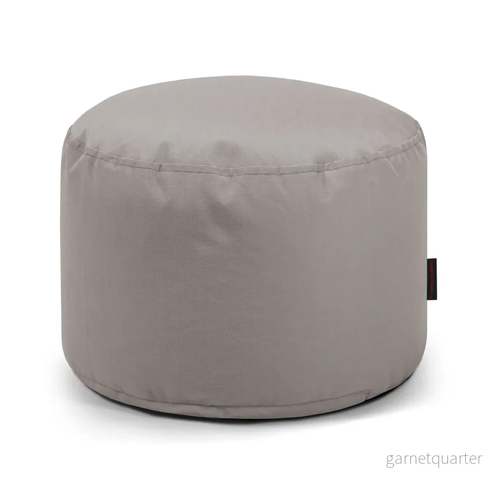 Sittpuff Fotpall Mini Colorin White Grey