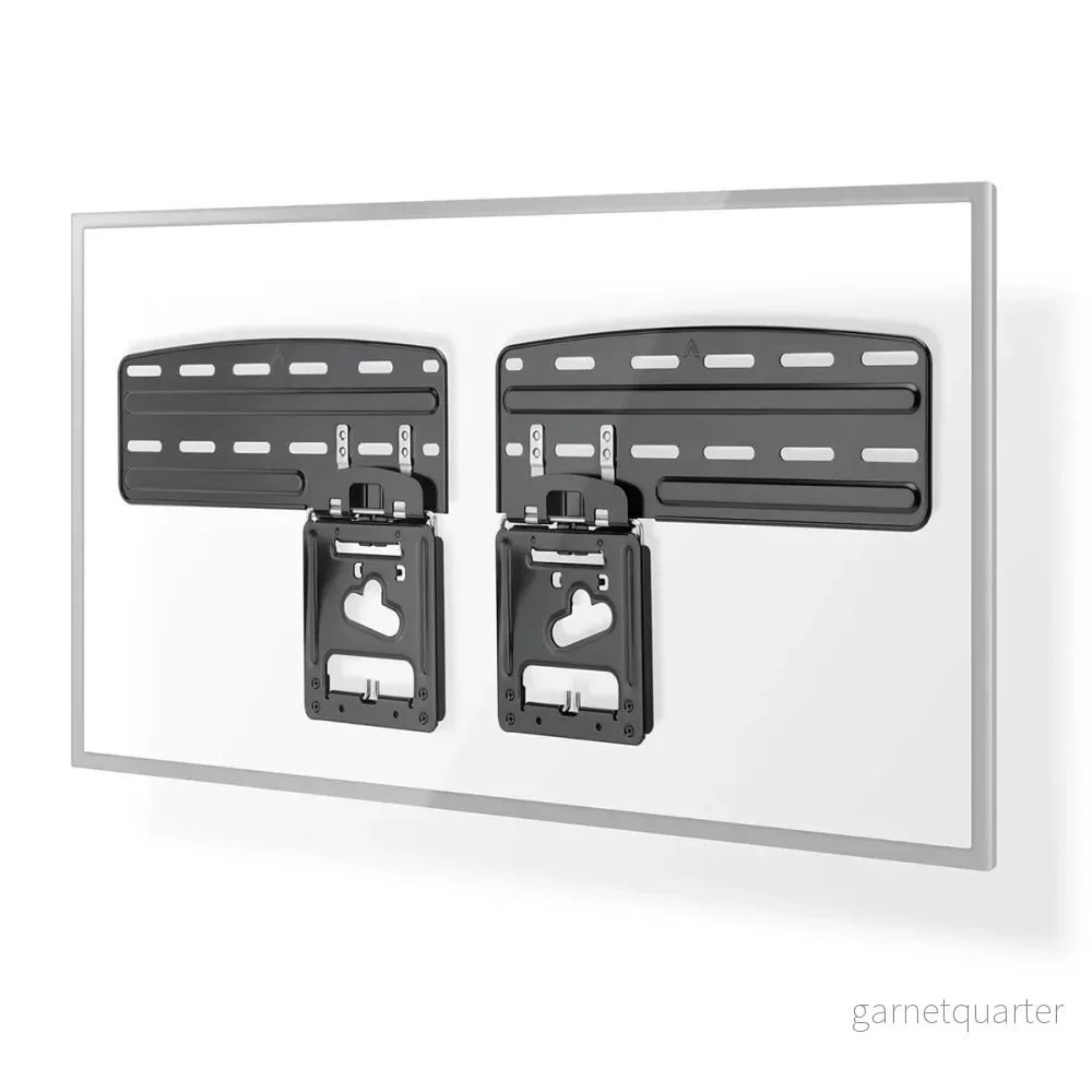 Nedis fast TV-väggfäste 43-85 tum | Max 60 kg | Micro-Gap design