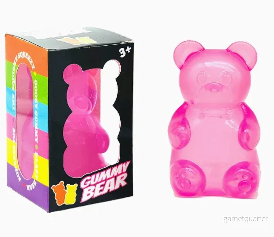 Gummy Bear Squishy – Sensorisk Fidget - Bild 3