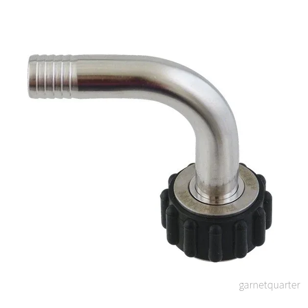 Blichmann QuickConnector - 1/2" nippel armbåge
