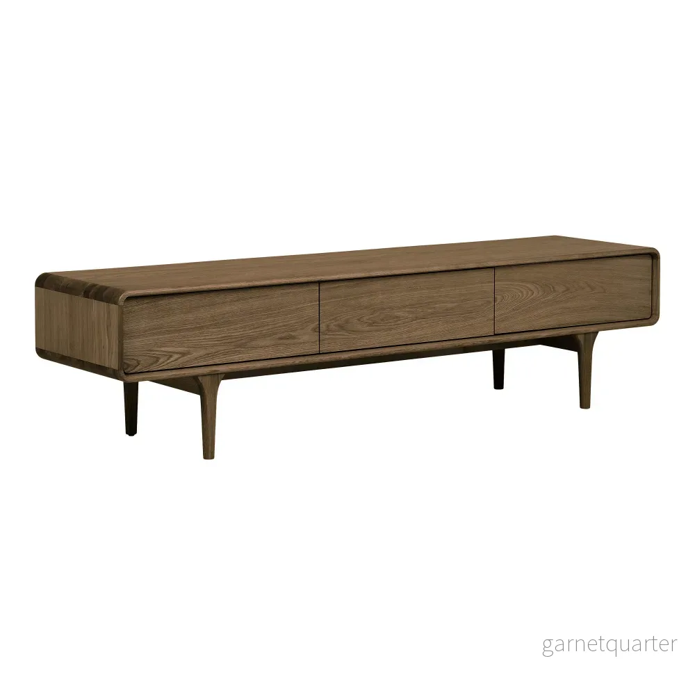 House Nordic Darwin tv-bänk – mörkbrun, 180 × 45 × 45 cm - Bild 3