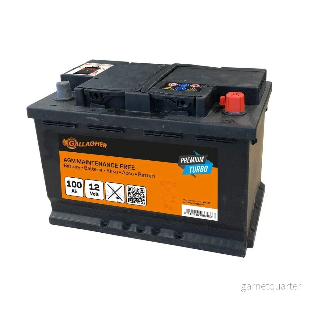 Gallagher Batteri Premium Turbo AGM 12V - Bild 3