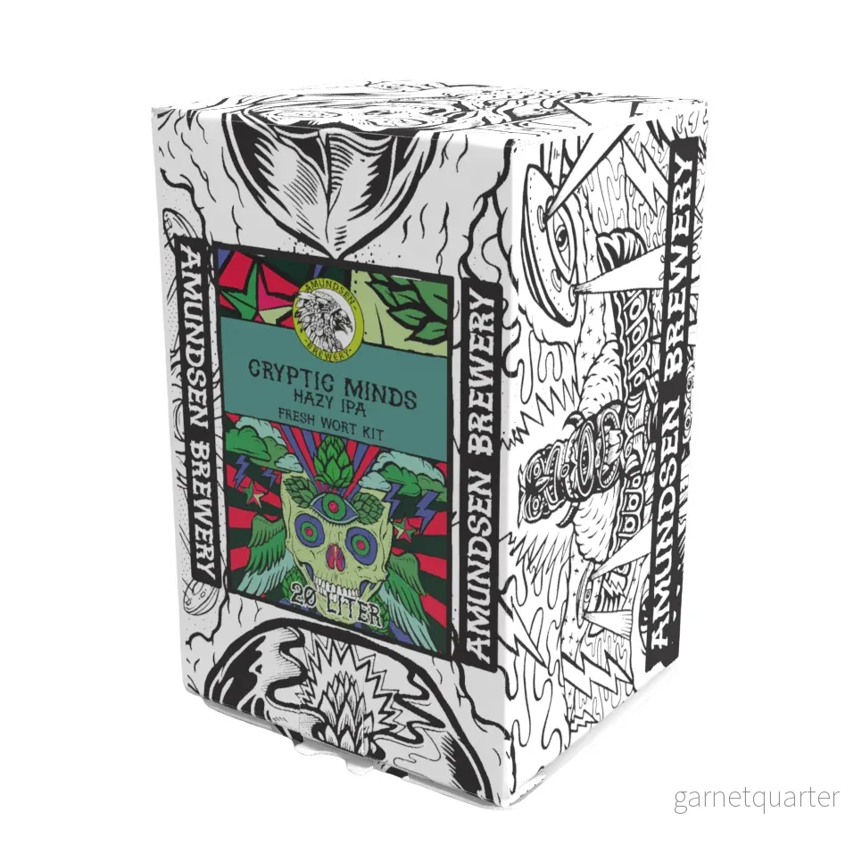Amundsen Cryptic Minds Hazy IPA – 20L färdig vört Amundsen Cryptic Minds Hazy IPA – 20L färdig vört