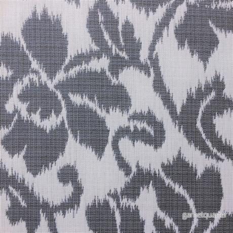 Kudde dynväv 40x60cm, Grå Ikat (grå blomma) Kudde dynväv 40x60cm, Grå Ikat (grå blomma)