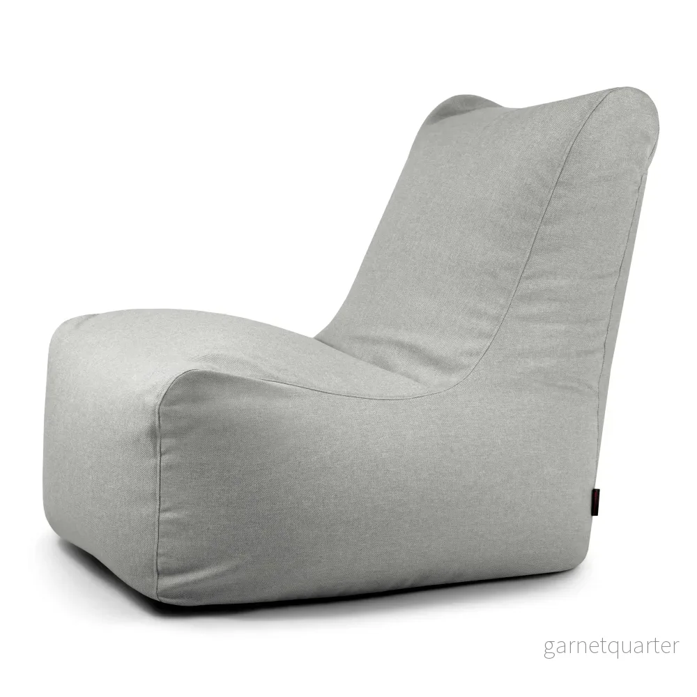 Sittsäck Fåtölj Seat Riviera Light Grey - Bild 2