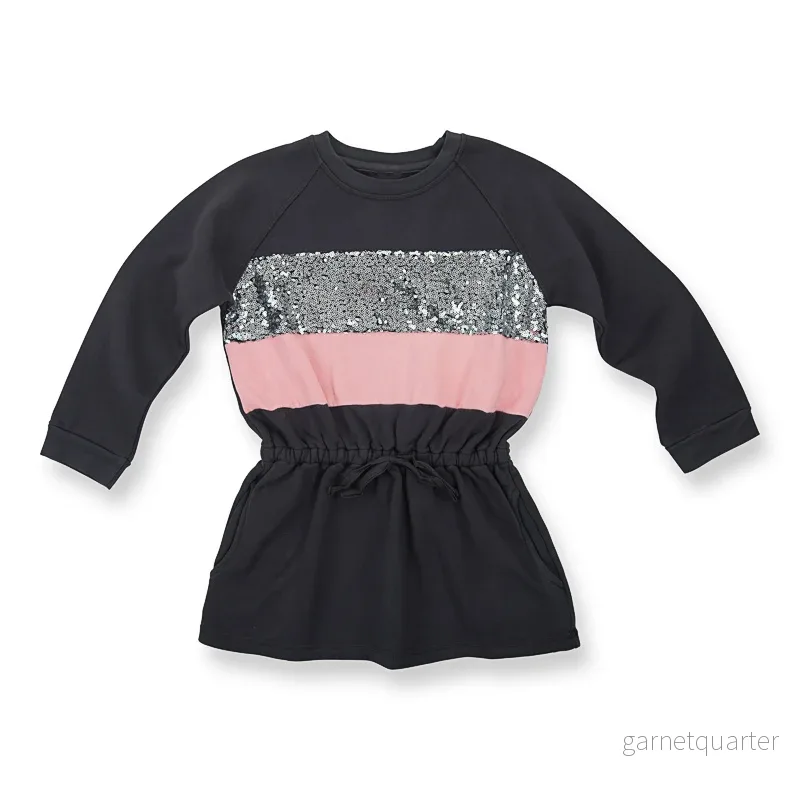 How To Kiss-a Frog Gunnel Dress Dk Grey How To Kiss-a Frog Gunnel Dress Dk Grey