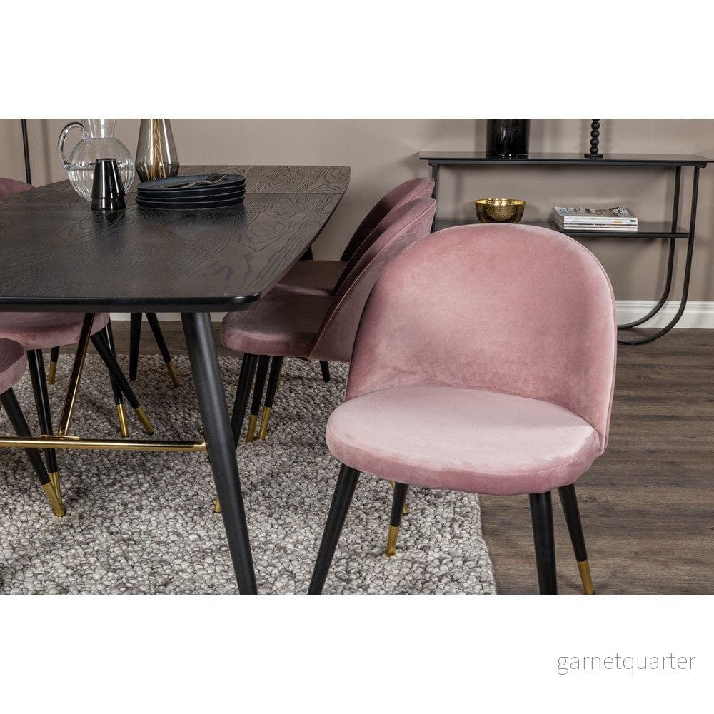 Venture Home Matstol Velvet Mässing 2-pack - Bild 2