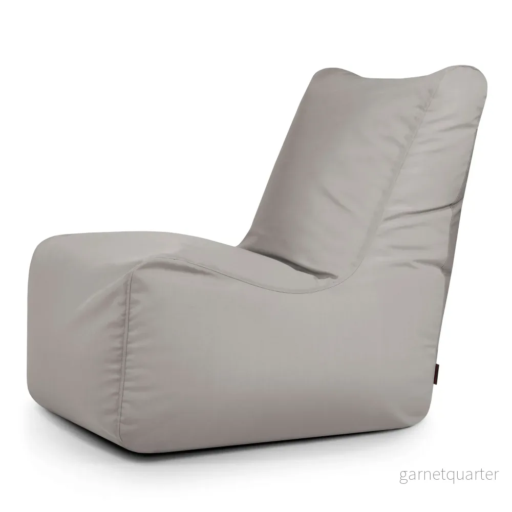 Sittsäck Fåtölj Seat Colorin White Grey