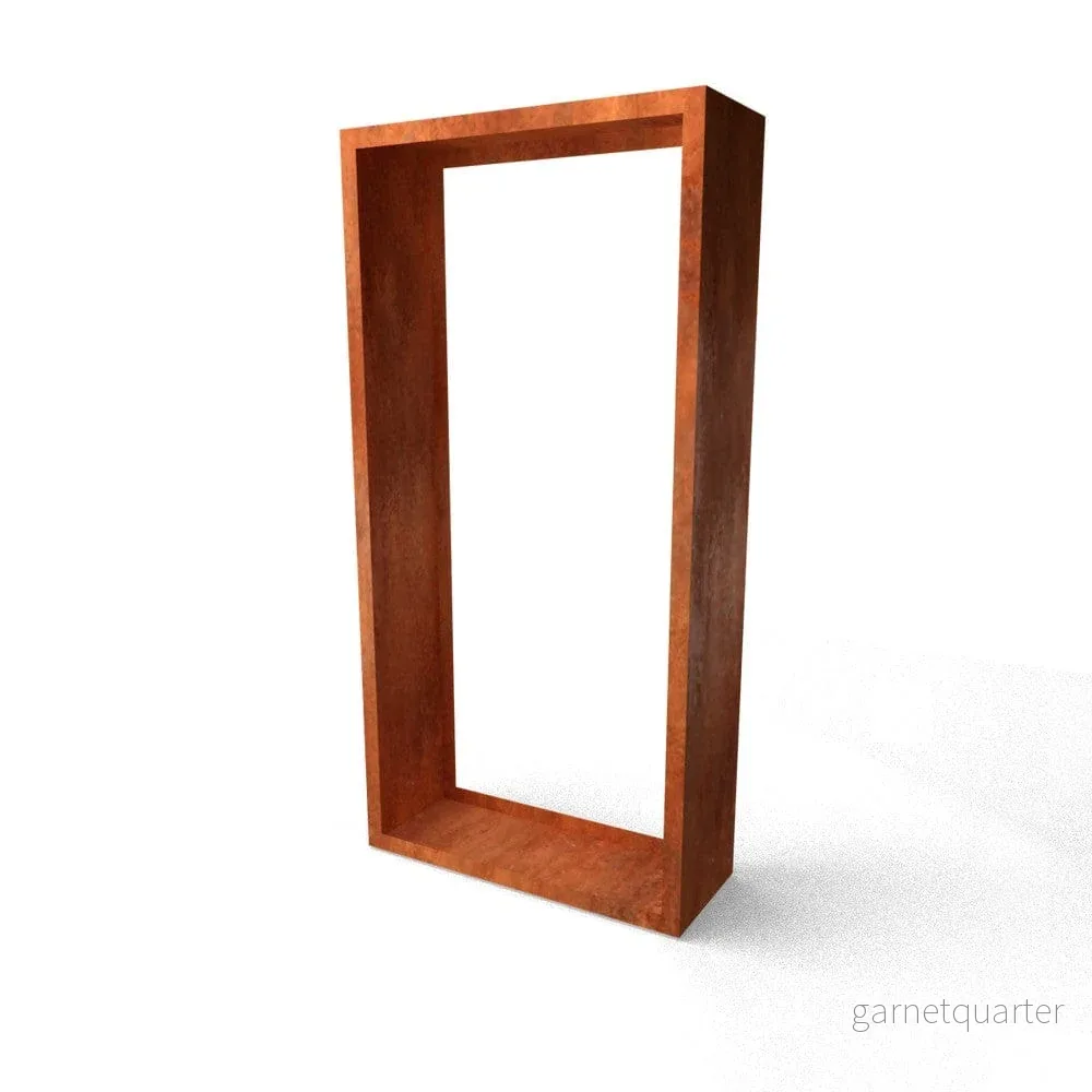 Geroba Vedförvaring Egura Corten 100x38x200cm