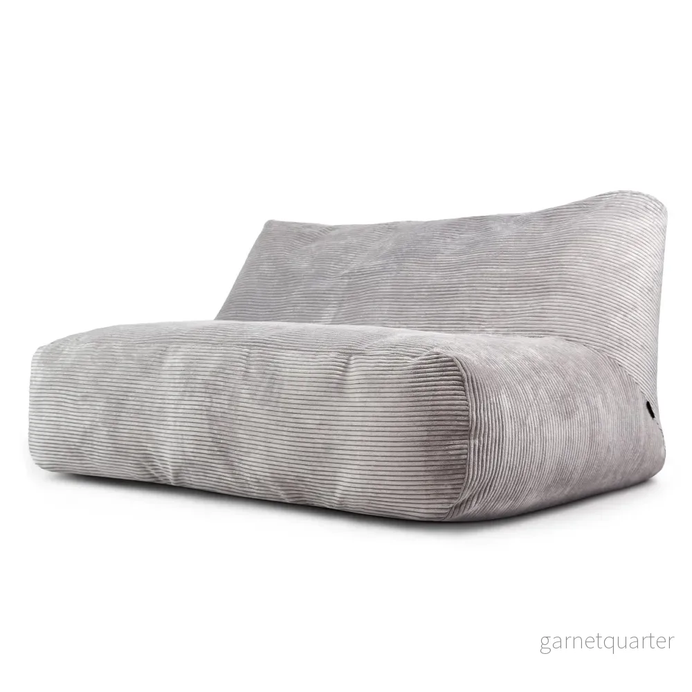 Sittsäck Soffa Tube 160 Waves White Grey Sittsäck Soffa Tube 160 Waves White Grey