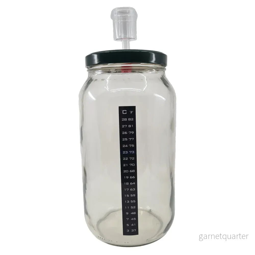 3L Fermenteringsglas för Mjöd, Kombucha och Kimchi 3L Fermenteringsglas för Mjöd, Kombucha och Kimchi