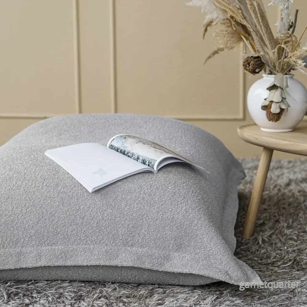 sittsäck 2me Madu Bouclé OEKO-TEX ® Light grey - Bild 3