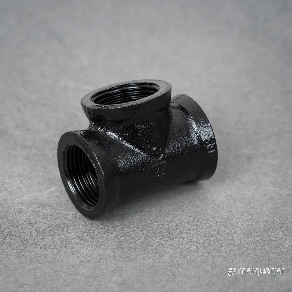 T-koppling – 26 mm – Svartlackerad T-koppling – 26 mm – Svartlackerad