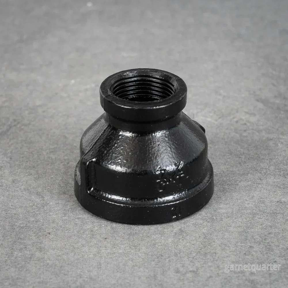Omvandlare invändig / invändig – 46 mm / 26 mm – Svartlackerad Omvandlare invändig / invändig – 46 mm / 26 mm – Svartlackerad