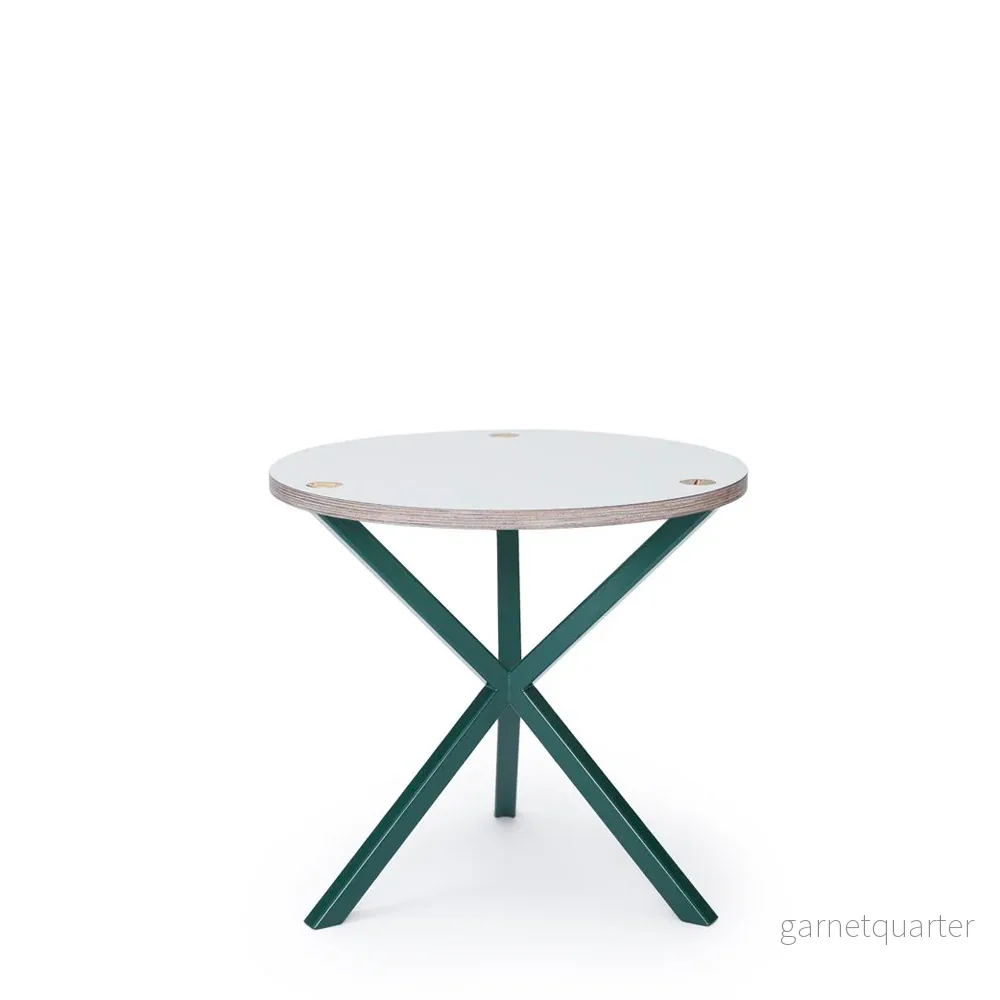 NEB Round Side Table With Top In Laminate - Bild 2